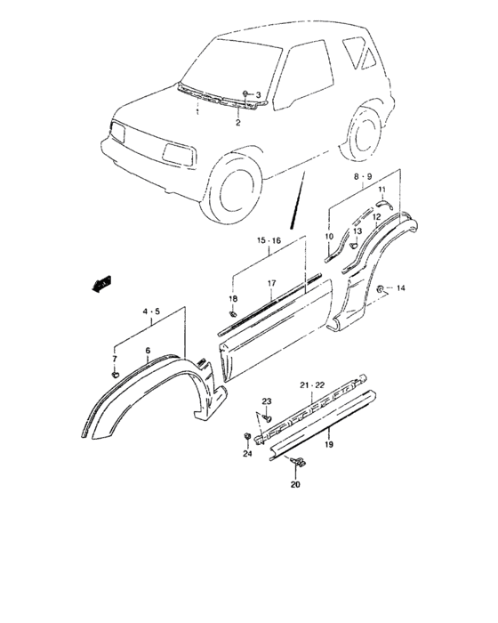 C garnish/splash guard