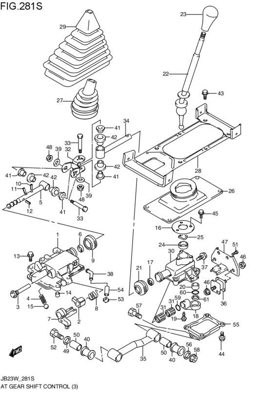 gearlever control