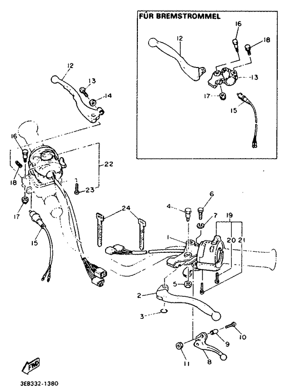 Handle switch & lever
