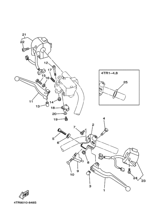Handle switch & lever
