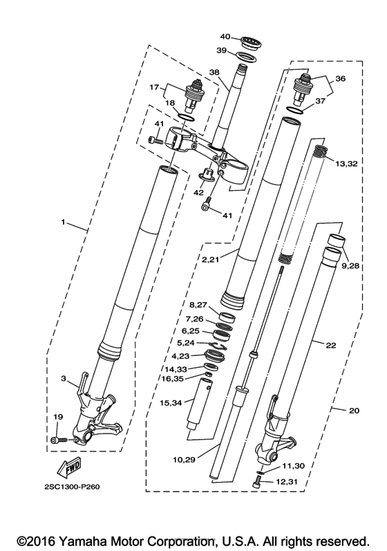 Front fork
