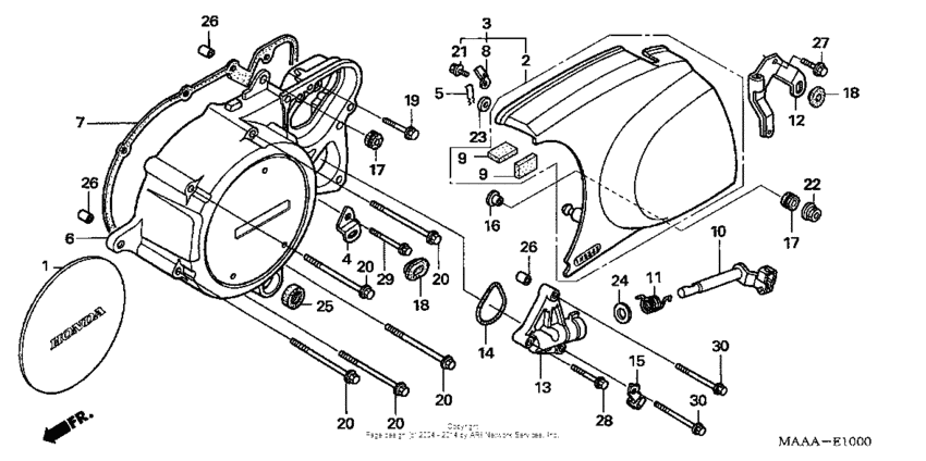 Left Crankcase Cover