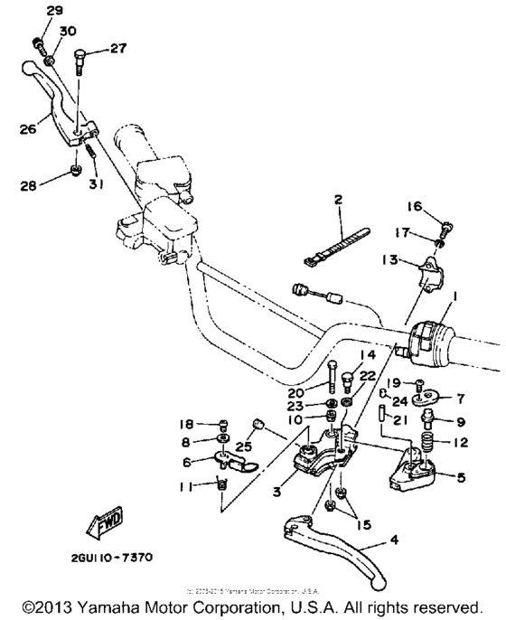 Handle switch & lever