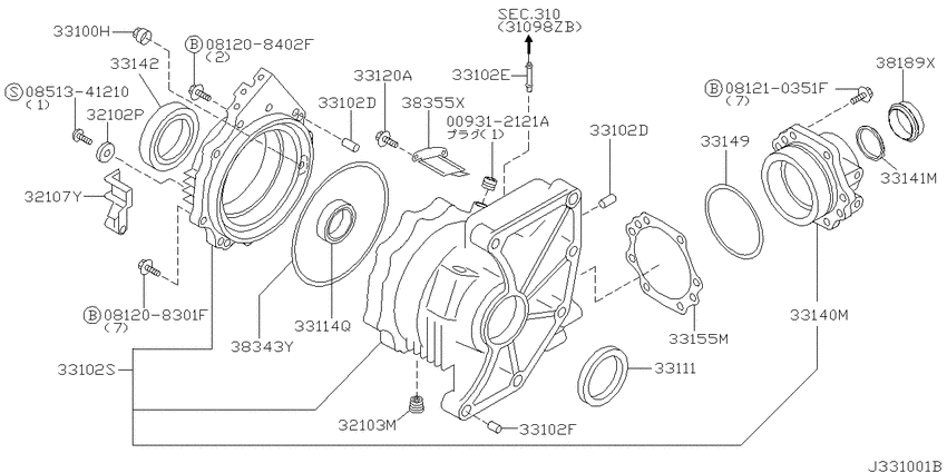 Transfer case