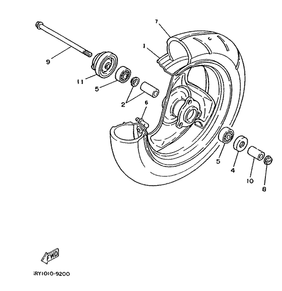 Front wheel