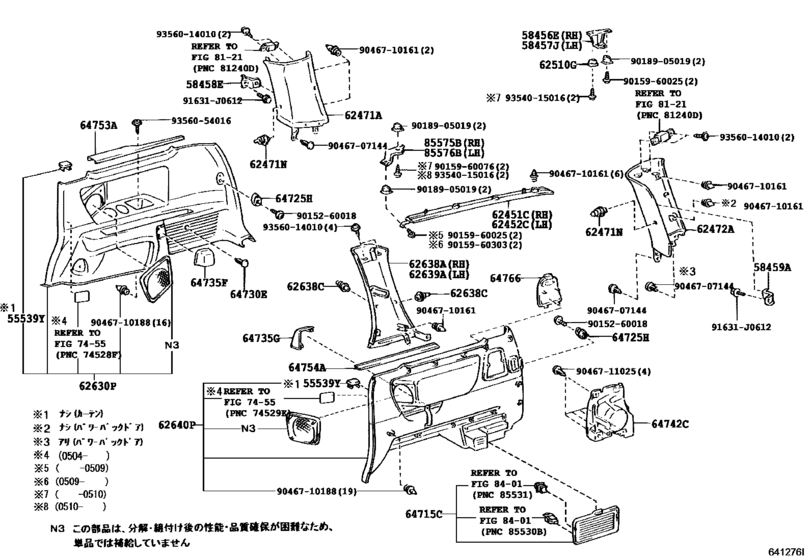 Inside Trim Board