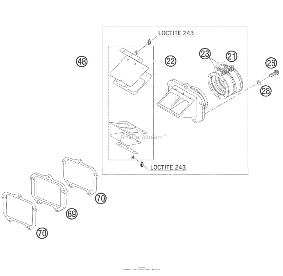 Reed Valve Case