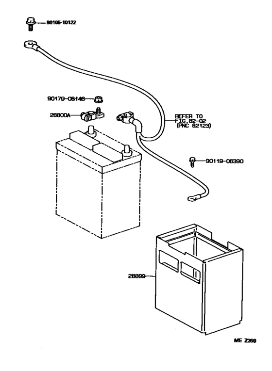 Battery & Battery Cable