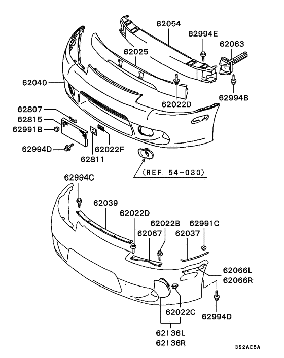 Front bumper & support