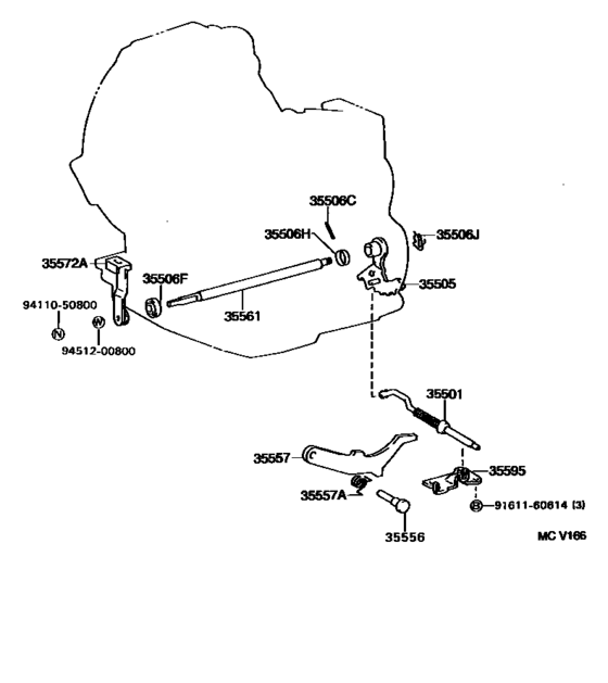 Throttle Link & Valve Lever (Atm)