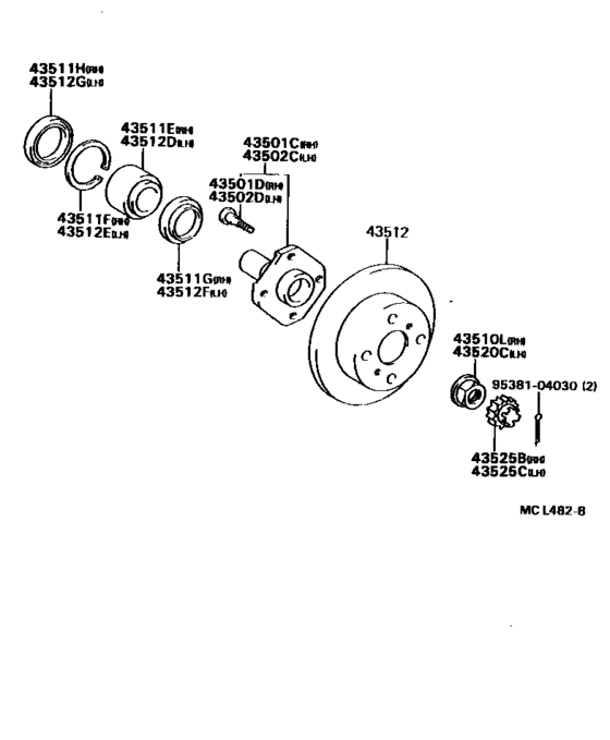 Front Axle Hub