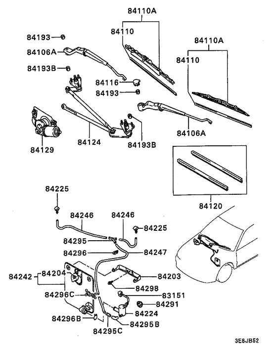 Windshield wiper & washer