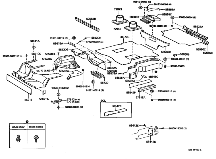 Floor Mat & Silencer Pad