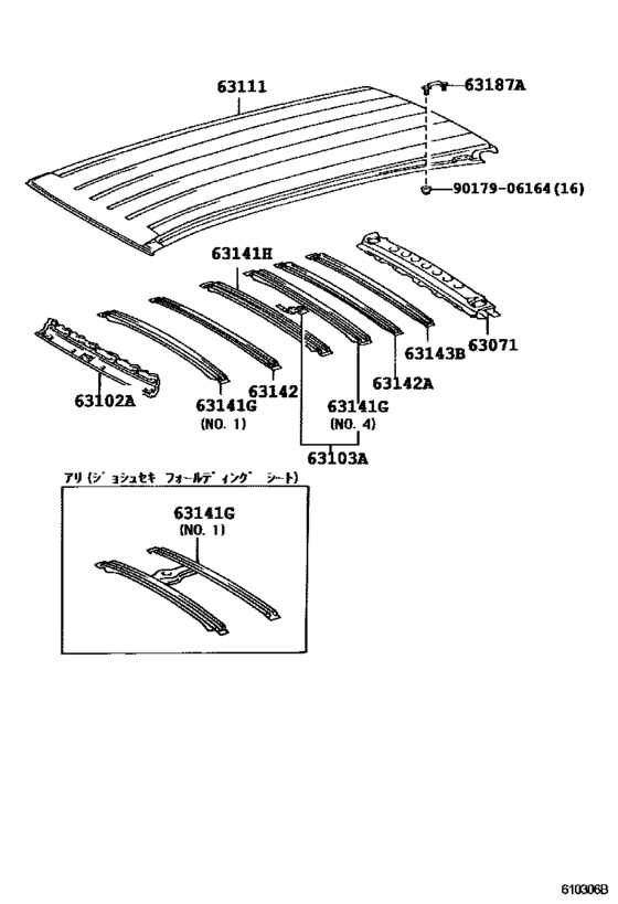 Roof Panel & Back Panel