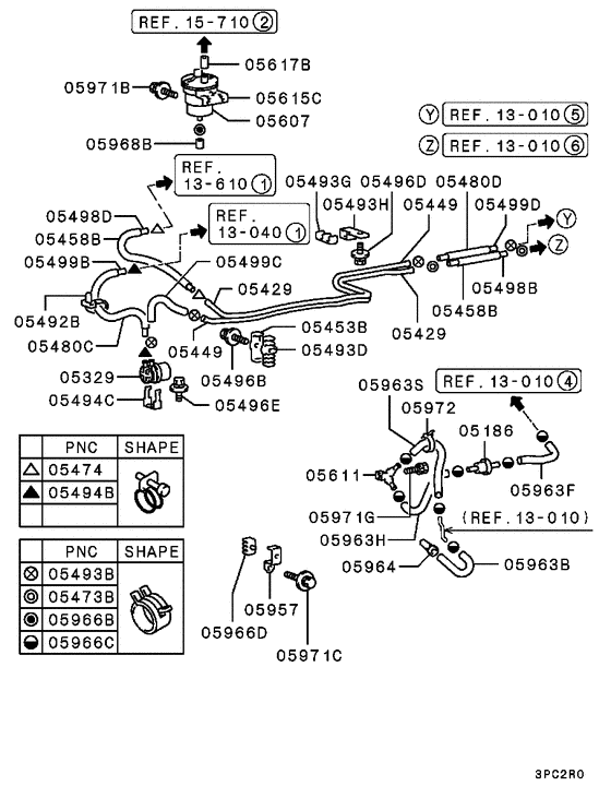 Fuel line & vapor gas control