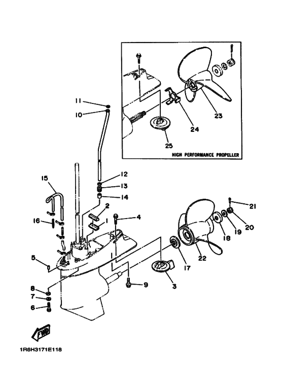Lower casing & drive 2
