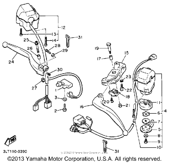 Handle switch & lever
