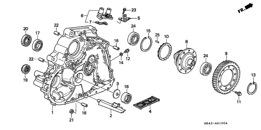 Torque converter housing