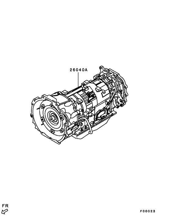 Auto transmission assy
