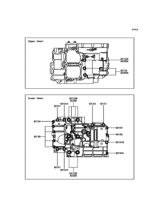 Crankcase Bolt Pattern