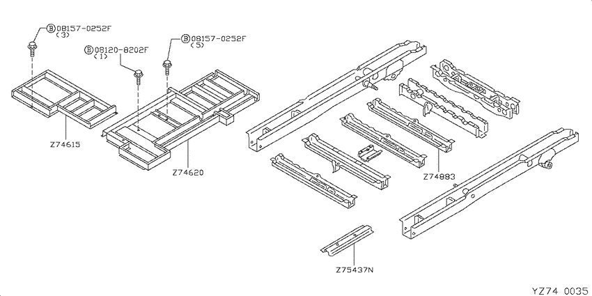floor panel & fitting