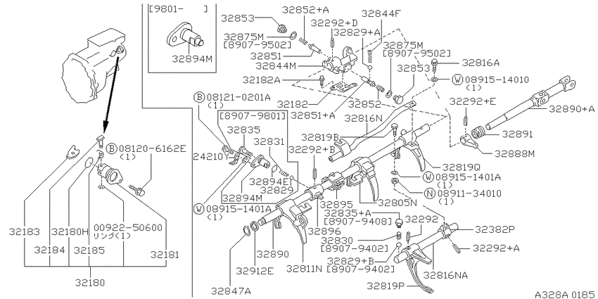 Transmission shift control