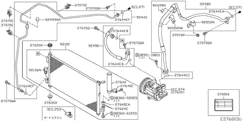 air conditioner (engine room)