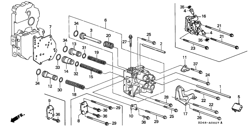 Servo body/modulator