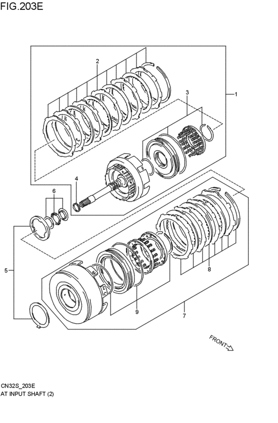 at - input shaft