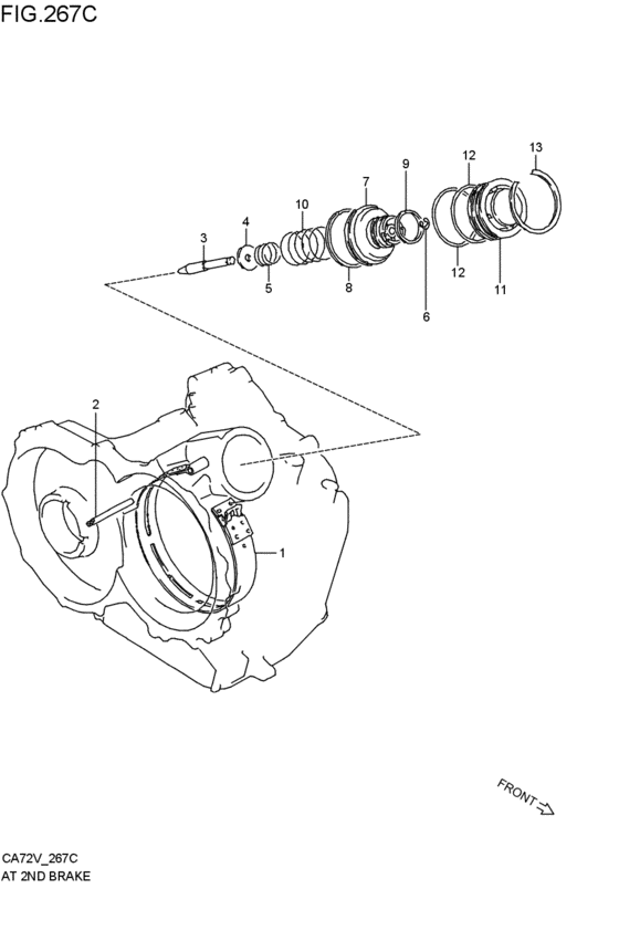 at - second brakes