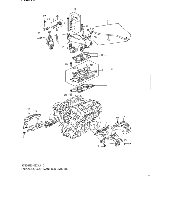 Intake/exhaust manifold