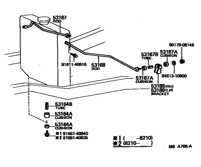 Radiator Support & Wind Guide