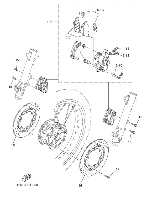 Front brake