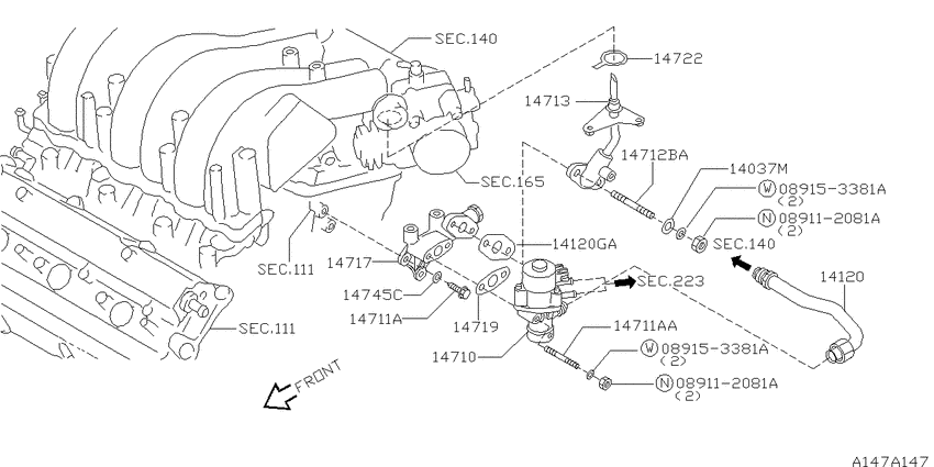 Egr parts