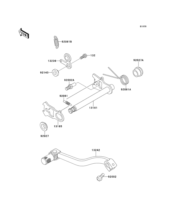 Gear change mechanism