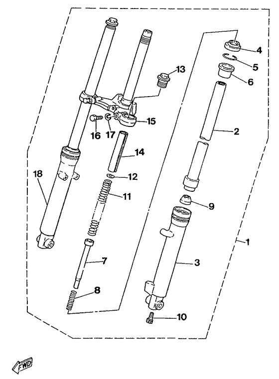 Front fork