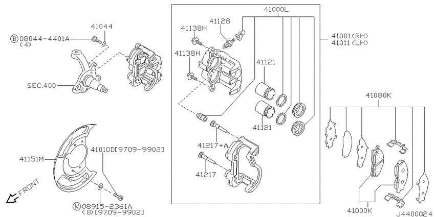 Front brake