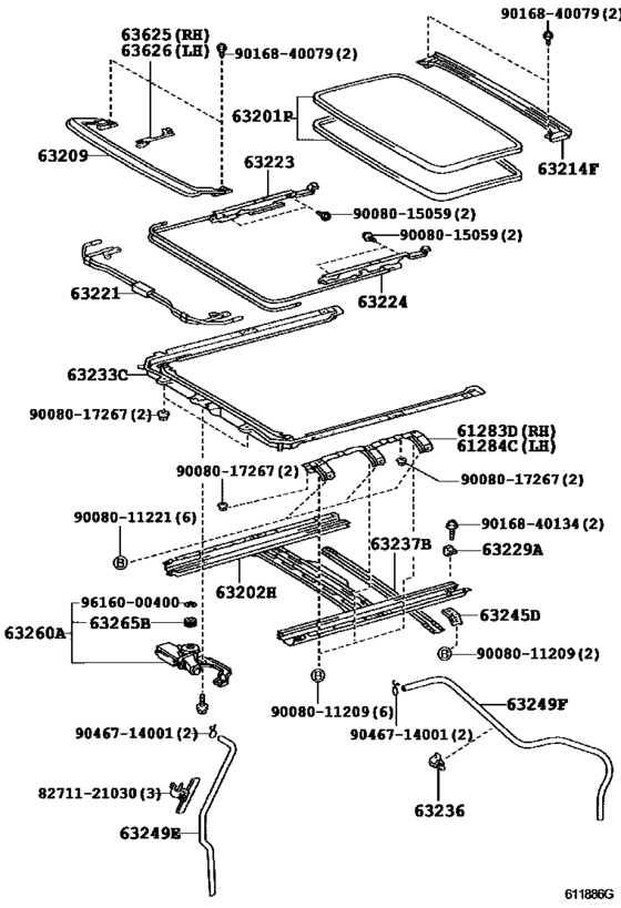 Roof Panel & Back Panel