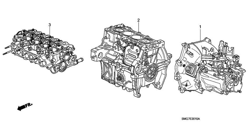 Engine assy./ transmission assy.