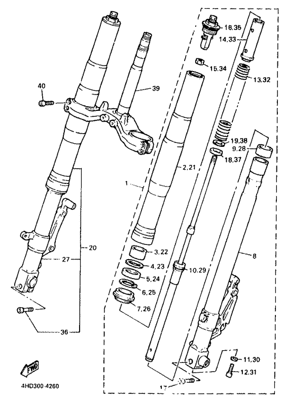Front fork