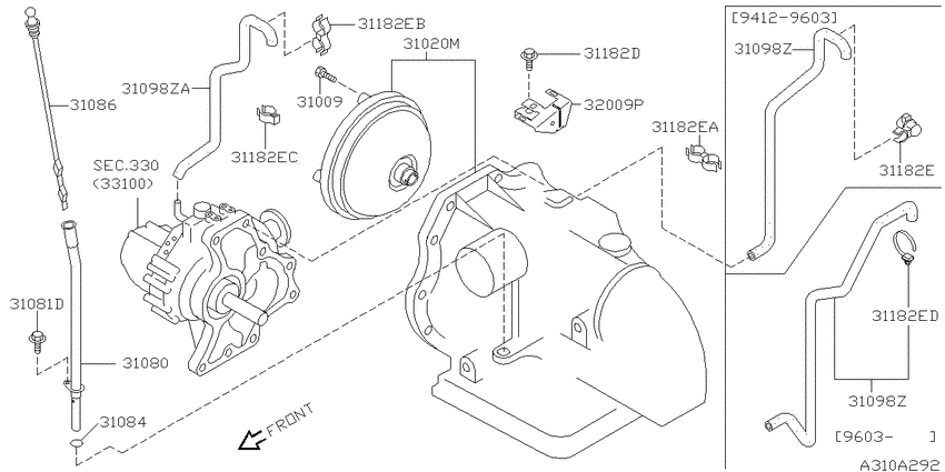Auto transmission,transaxle & fitting
