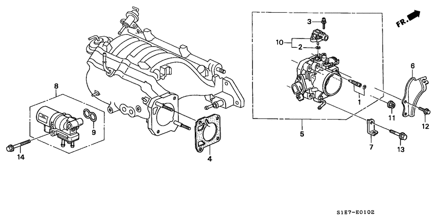 Throttle body