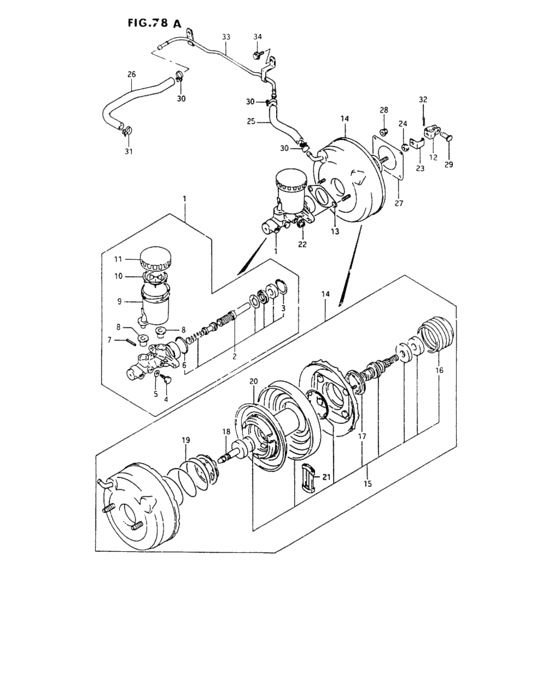 Brake master cylinder