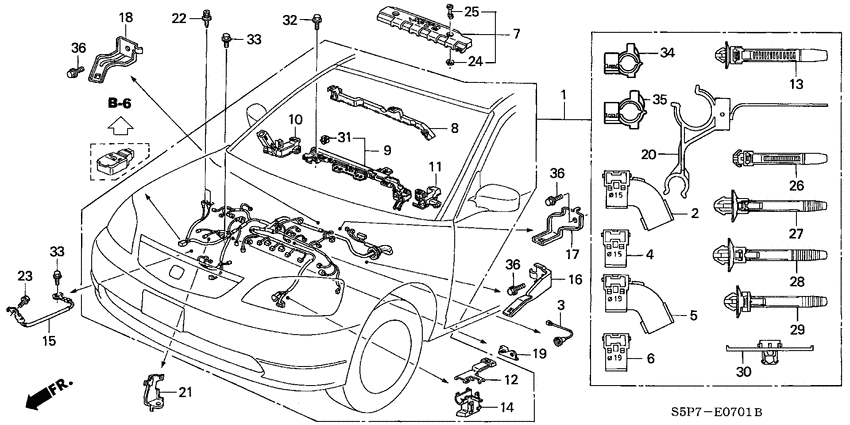 Engine wire harness