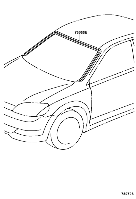 Front Moulding