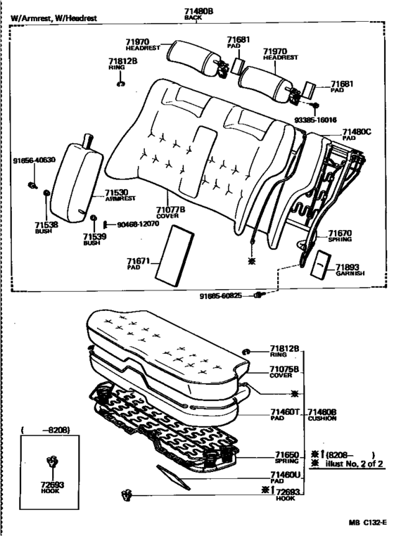 Rear Seat & Seat Track