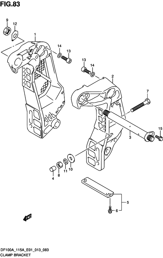 Clamp bracket
