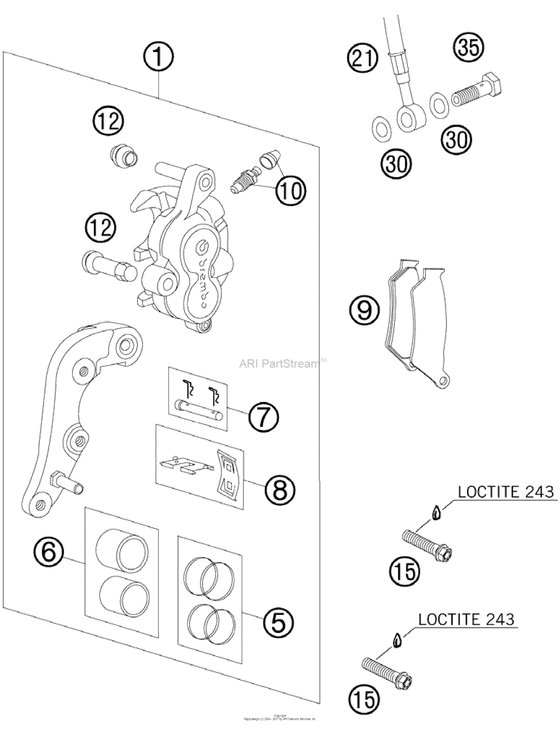 Brake Caliper Front