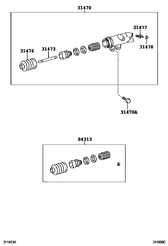 Clutch Release Cylinder