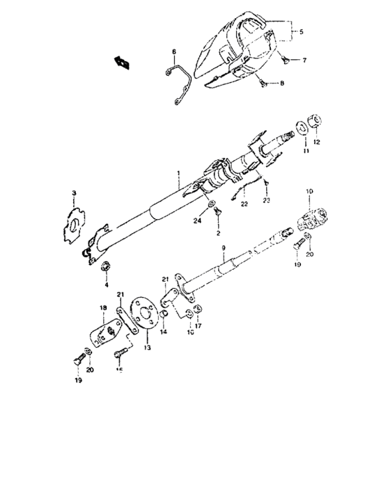 Steering shaft